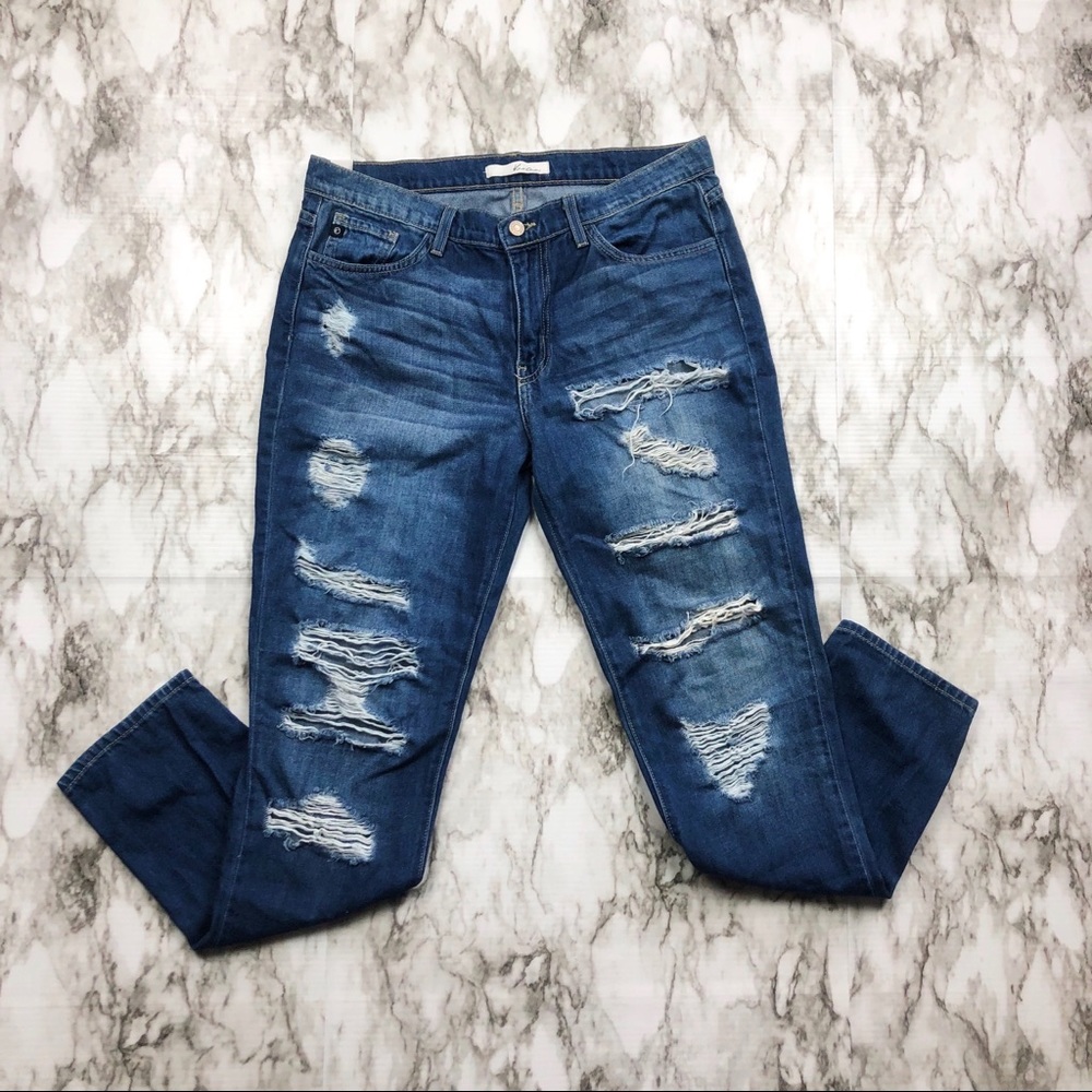 Kancan Distressed Jegging